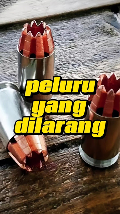 RIP Proyektil: Peluru Mematikan yang Dilarang di Beberapa Negara