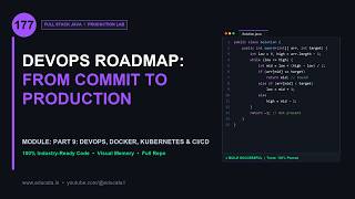 FS-177: DEVOPS ROADMAP: FROM COMMIT TO PRODUCTION | Full Stack Java