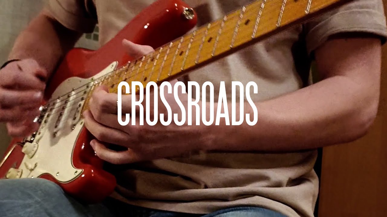 John Mayer & Eric Clapton Crossroads (Live ABC News) Solo Cover