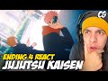 OBRA DE ARTE! JUJUTSU KAISEN ENDING 4 - React 2a temporada