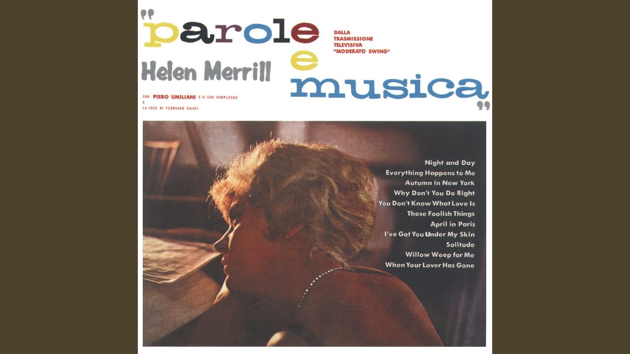 洋楽 HELEN MERRILL Live At New Latin Quart Live At New Latin