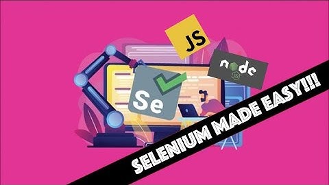 Selenium JavaScript Tutorial for Beginners