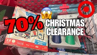 Target 70% off Christmas clearance | Browse with me & HAUL 🛍️🤩 |