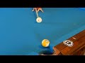 How to Push a Pool Ball Through the Rail and How to Spin it Into a Pocket!