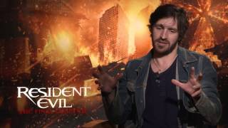 Backstage with Eoin Macken for RESIDENT EVIL: THE FINAL CHAPTER