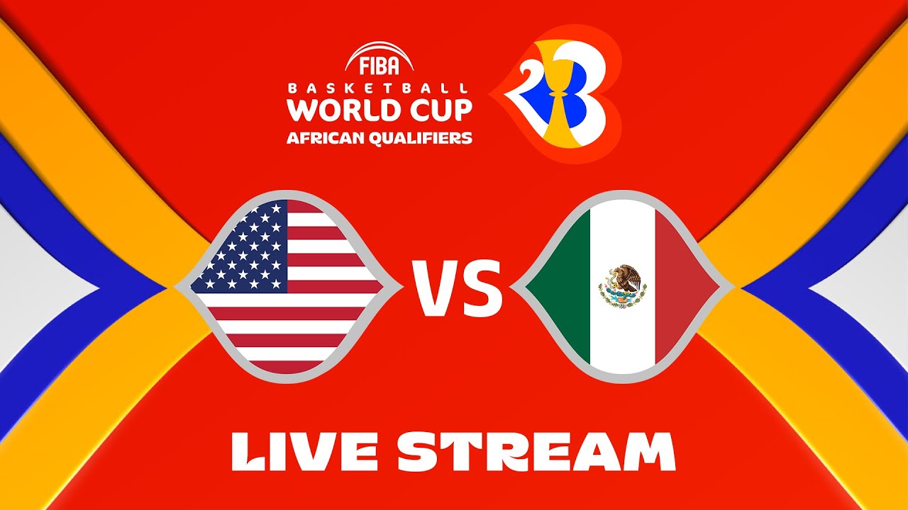 USA v Mexico Full Basketball Game #FIBAWC 2023 Qualifier