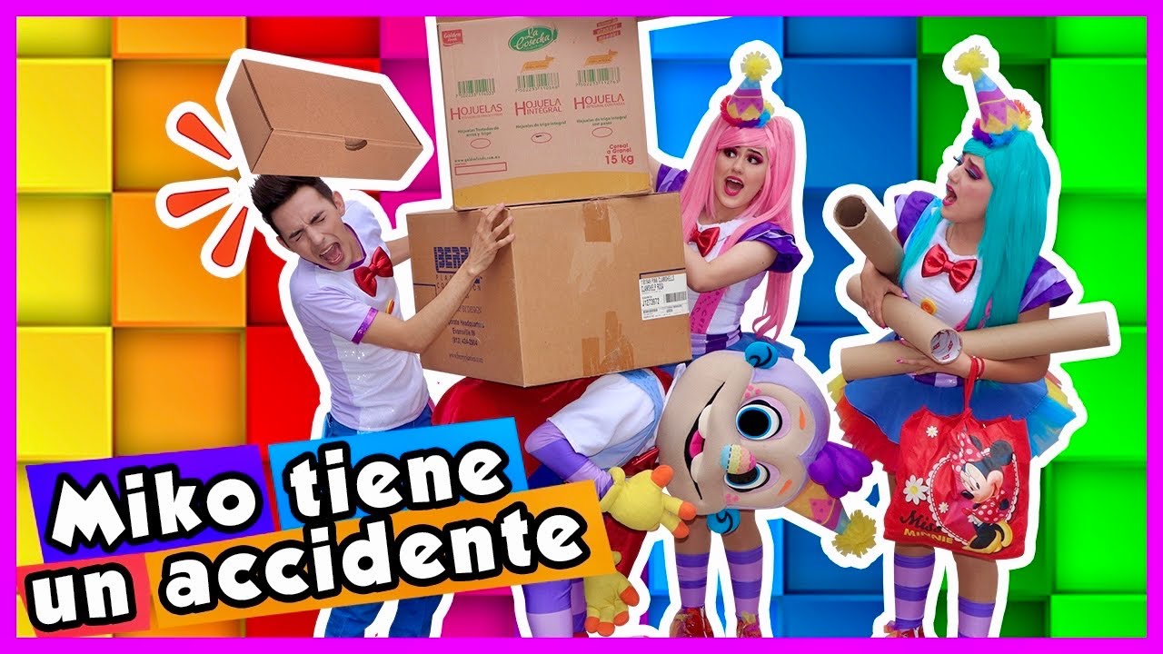 MIKO SE DESMAYA / SHOW PIEDRA PAPEL O TIJERA / NOS CAMBIAMOS DE CASA / MIKO TIENE UN ACCIDENTE