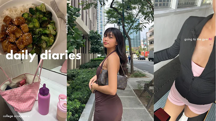 DAILY DIARIES | Going to the Gym, College, College...