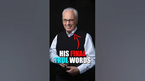 John MacArthur’s Son Shares His True Final Words In TEARS!