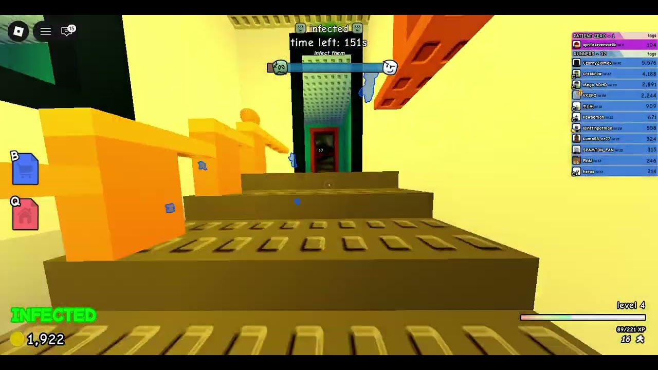 playing untitled tag game on roblox