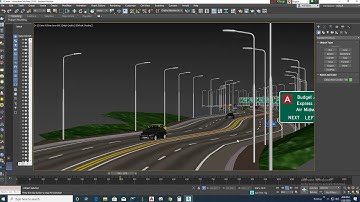 Road design by civil 3d
