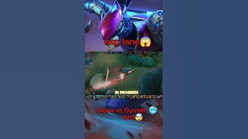 Alpha vs Dyrroth 🥶😱 #explane 1vs1 #mlbbindia #mobilelegends #mlbb #alpha #dyrroth#mlbbindonesia