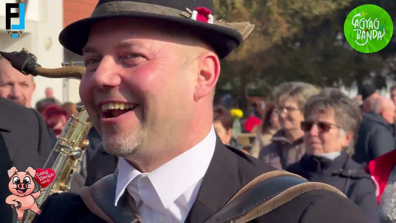 Agyagbanda a Felsőzsolcai Disznótoroson  2026. Febr. 14., szombat II. rész