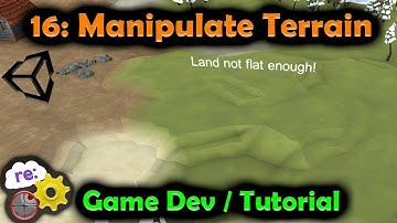 [Unity3D Hex Map Game Dev] 16: Manipulate Terrain and Place Buildings