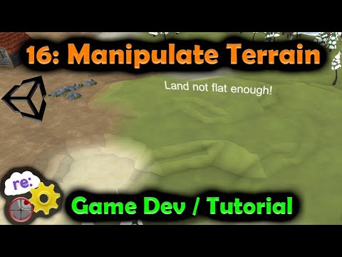 [Unity3D Hex Map Game Dev] 16: Manipulate Terrain and Place Buildings