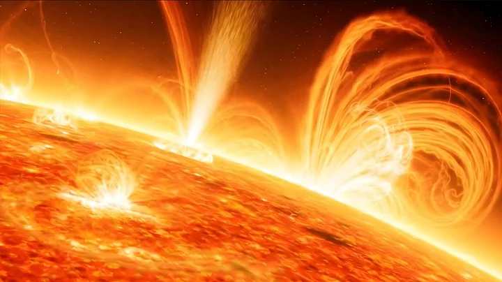Plasma Storm on the SUN Through Telescope 4K