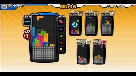 Tetris Battle Perfect clear