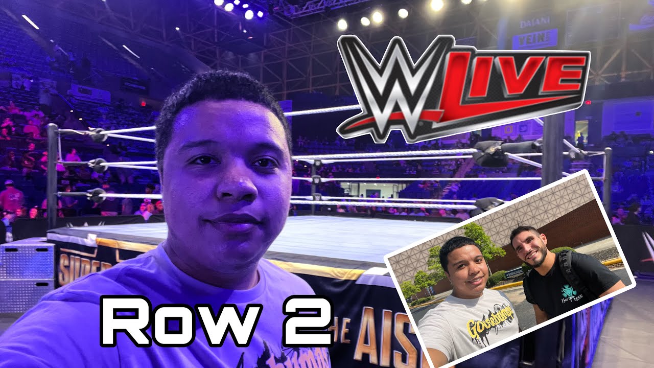 VLOG WWE LIVE AUGUSTA, GA 2023 YouTube