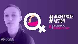 Breaking Barriers in Engineering | International Woman's Day | Ellie Chappell | Apogee Corporation