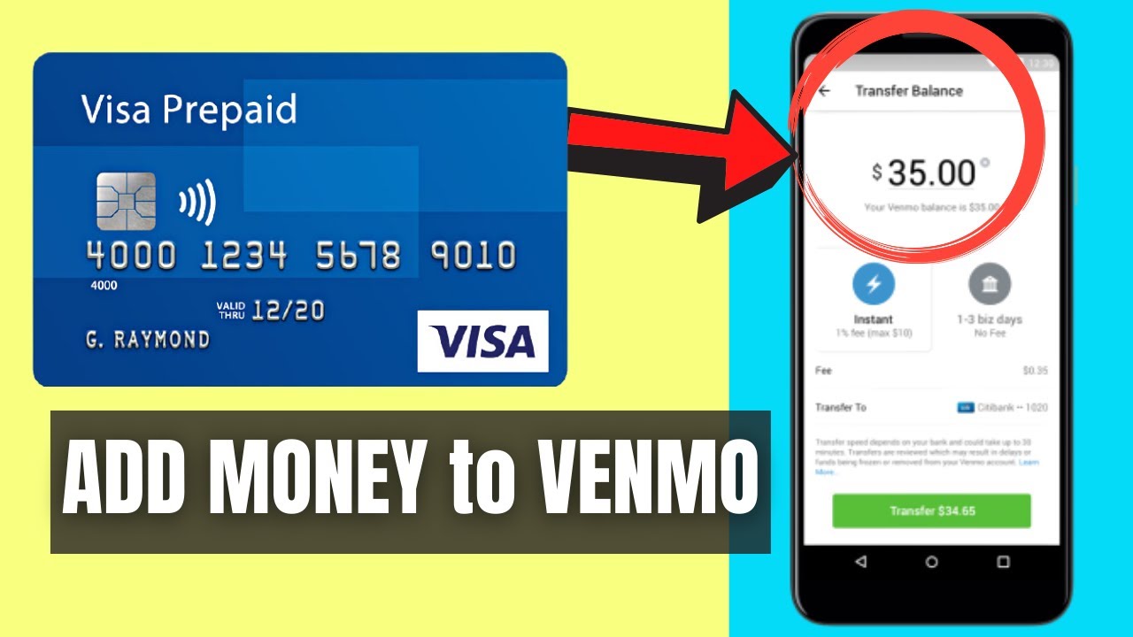 📲 How To Add Money To Venmo From Bank Account Or Debit Card / Credit \U0026 Prepaid Card ✅