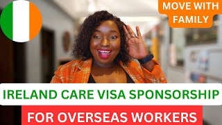 Urgent: Care Homes Now Hiring in Ireland With Free Visa Sponsorship|MOVE WITH FAMILY