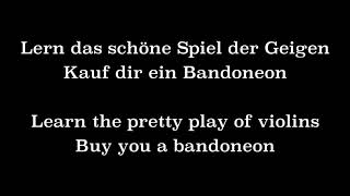 Ballade von der gemeinsamen Zeit - Milch&Blut - Lyrics and Translation