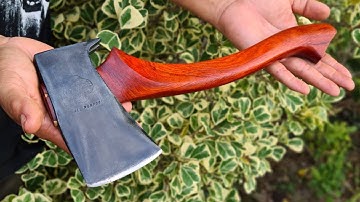 Making a Handmade Hatchet Handle For a Vintage Axe Head | Woodworking & Craftsmanship
