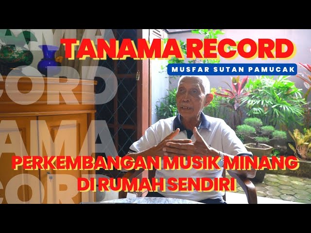 Uncur Musfar, pemilik Tanama record salah satu dapur rekaman tertua di Sumbar class=