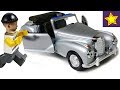 Машинки Welly Полицейская погоня и Ретро Мерседес Car toys police