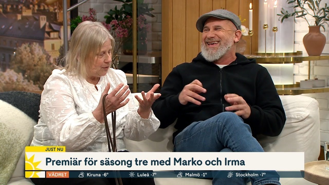Byggkaos och gnabb i säsong kolme av Marko och Irma – ”Vi ska inte … | Nyhetsmorgon | TV4 & TV4 Play