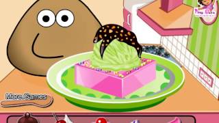 Juego Pou Ice Cream Decoration screenshot 4