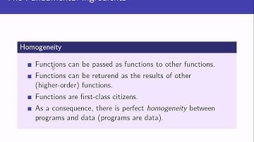 Programming Languages: The functional paradigm - 2