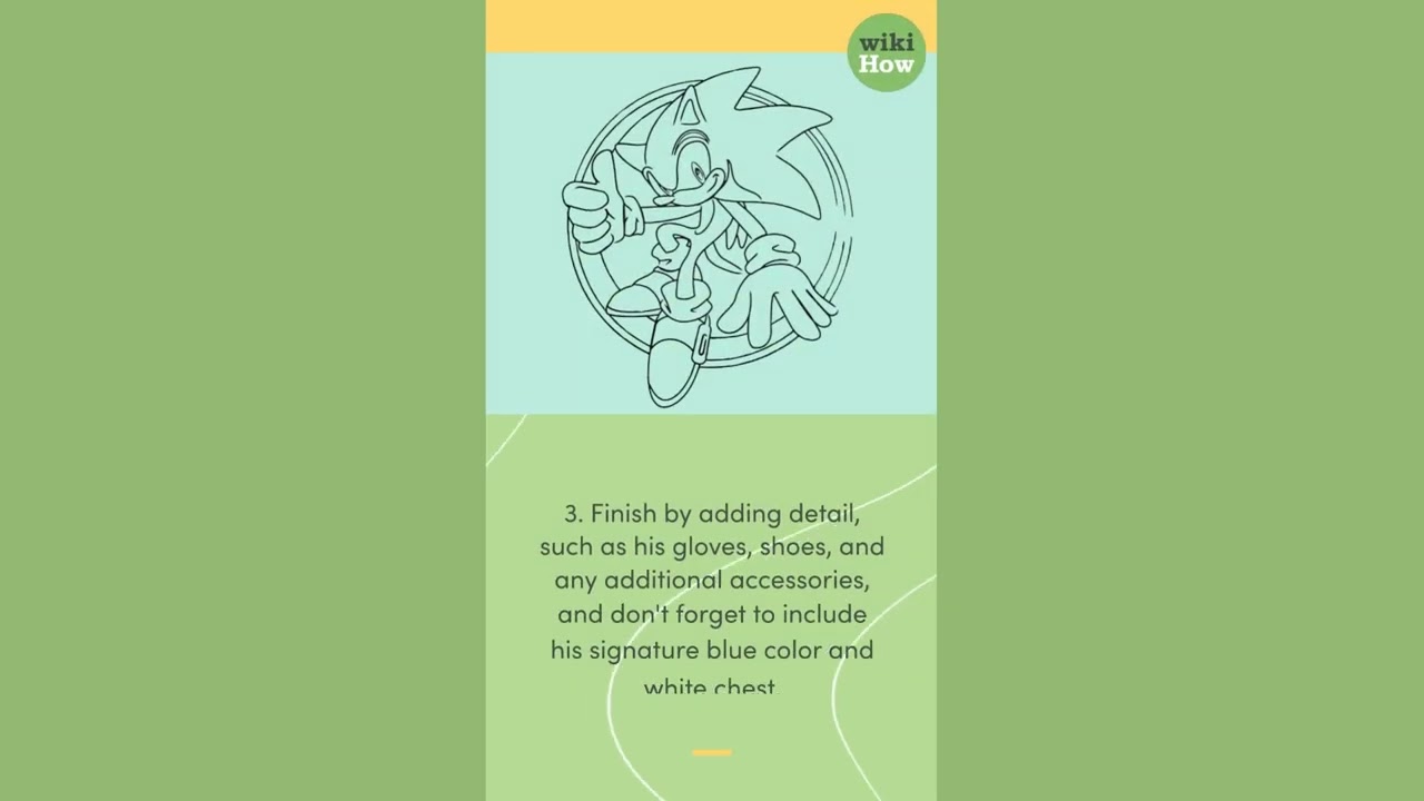 4 Ways to Draw Sonic Characters - wikiHow