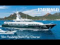 Emerald  50m classic feadship yacht for charter