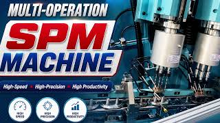 MULTI-OPERATION SPM MACHINE | HIGH-SPEED & HIGH-PRECISION MANUFACTURING