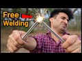 घर के समान से बनाई Free Welding Machine || How To Make Welding Machine