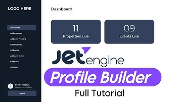 Jet Engine Profile Builder | Crocoblock Bangla Tutorials with Projects | EP 11