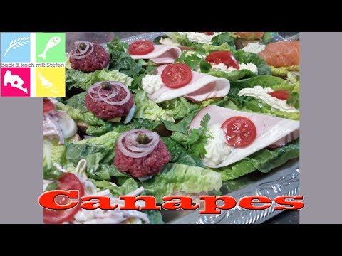 Video: 5 Canapé-Rezepte