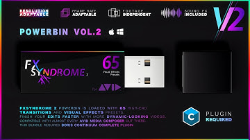 FXSyndrome - Boris Continuum Volume 2 Presets for Avid Media Composer!