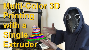 Multi-Color 3D Printing with a Single Extruder (EP 17)