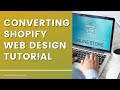 Shopify Website Design Tutorial for beginners Part 2 || How to design Shopify Website