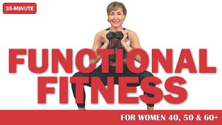 30-Min HIIT with Dumbbells for Women Over 40 screenshot 4