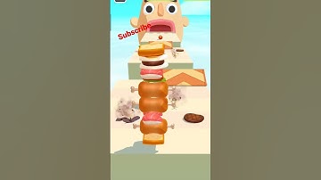 Sandwich runner - walkthrough - All levels (Android, iOS) #short mobile games