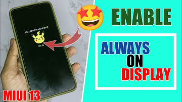 MIUI 13 Enable Always On Display (No Root) ft.Poco M3 | Poco Enable Secret Features