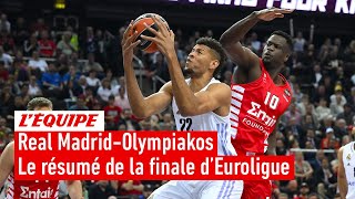 Le résumé de la finale Real Madrid - Olympiakos - Basket - Euroligue (H)