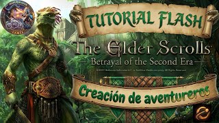 Elder Scrolls Flash Tutorial: Creating Adventurers.