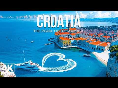 Croatia 4K | This Looks FAKE! 🏰 Ancient Cities & Crystal Blue Sea (Deep House Mix 2026)