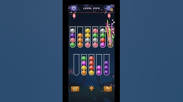 Color Ball Sort Puzzle Level 200 Solution #shorts
