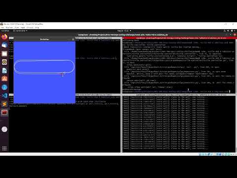 ROS2 Turtle avoids  Turtle simulation (turtlesim) wall
