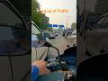 Fed up of #Delhi #traffic #trafficrider #trending #youtubeshorts #bike #bikelover #bikelife